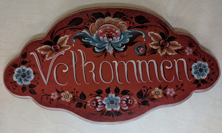 Hallingdal Velkommen Board